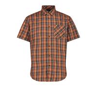 CMP Herren Kurzarm Hemd Man Shirt 30T9937-15ZT 56 Antracite-Flame-Ruggine