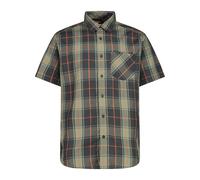 CMP Herren Kurzarm Hemd Man Shirt 30T9937-32ZT 48 Sage-Antracite-Ruggine