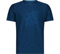 CMP Herren Melange Print T-Shirt (Größe 4XL, blau)