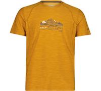 CMP Herren Melange Print T-Shirt (Größe 4XL, orange)