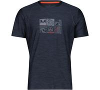 Cmp 39t6547 Kurzarm-t-shirt S Anthracite / Orange