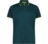 CMP Herren Piquet Polo T-Shirt (Größe 4XL, tuerkis)