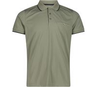 CMP Herren Piquet Polo T-Shirt (Größe 5XL, beige)