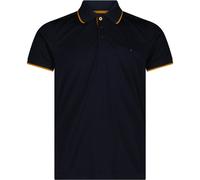 CMP - Polo Polyester - Polo-Shirt, Gr. S 46, schwarz (B.Blue/Curcuma)