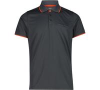 CMP Herren Piquet Polo T-Shirt (Größe XL, grau)