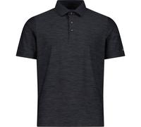 CMP Herren Polo MAN POLO ANTRACITE MEL.-FLAME 48 (8059342648755)