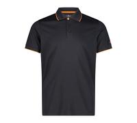 CMP Herren Polo T-Shirt (Größe 3XL, schwarz)