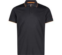 CMP Herren Polo T-Shirt (Größe 4XL, schwarz)