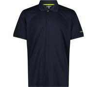 CMP - Poloshirt für Herren, B. Blau-Limettengrün, 52