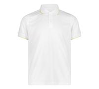 CMP Herren Poloshirt Funktionsshirt Outdoorshirt Man Polo, Farbe:Weiß, Artikel:-00XT Bianco-Acido, Größe:52