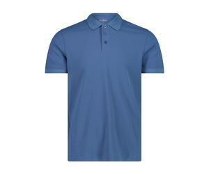 CMP Herren Poloshirt Pique-Poloshirt 31T7497V-M879 46 Dusty Blue