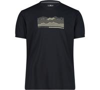 CMP Herren Print Funktions T-Shirt (Größe 5XL, grau)