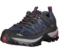 CMP Herren Rigel Low Shoe WP Trekking-& Wanderhalbschuhe, Asphalt Syrah, 42 EU