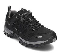 CMP Herren Rigel Low Shoe WP Trekking-& Wanderhalbschuhe, Nero Grey, 44 EU