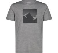 CMP Herren T-Shirt MAN T-SHIRT 32T7177-80UR 50 Grey Mel-Antracite