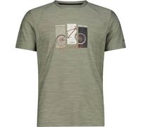 CMP Herren T-Shirt MAN T-SHIRT 39T6547-E651 54 Sage Mel.