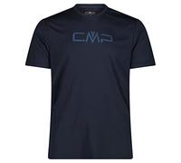 CMP T-Shirt mit Rundhalsausschnitt mit Logo - 39T7117P, B.Blue-Dusty Blue, 46