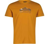 CMP Herren T-Shirts orange Größe M Trekking Atmungsaktiv