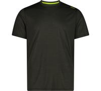 CMP - Jacquard T-Shirt - Funktionsshirt, Gr. S 46, schwarz (Pine)