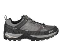 Wanderschuh CMP "RIGEL LOW WP TREKKING SHOES", Herren, Gr. 46, grau, Leder, Synthetik, Schuhe Wanderschuh, wasserdicht (69559560-46) grau