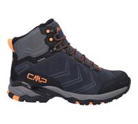CMP - Melnick Mid Trekking Shoes Waterproof - Wanderschuhe, Gr. 42, blau (BlackBlue/FlamingoFluo)