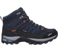 CMP Herren Trekkingstiefel Herren Leichtwanderschuhe Rigel Mid Shoes B.BLUE-FLASH ORANGE - Gr. - 45
