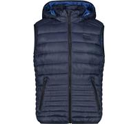 CMP Herren Weste MAN VEST SNAPS HOOD (32K3157) 56 BLACK BLUE