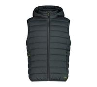 CMP Herren Weste Man Vest Snaps Hood 36K2187-F969 56 Black Pine