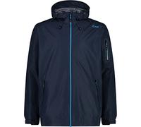 CMP - Herrenjacke mit fester Kapuze, Schwarz Blau, 52