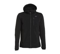CMP - Herrenjacke mit Kapuze und Reißverschluss, Schwarz, 54