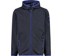 CMP, Hooded Knit Tech fleece, B.BLUE-LIGHT BLUE, 152