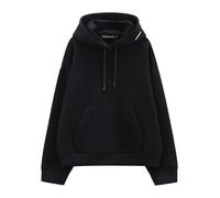 Kapuzenpullover CMP, Damen, Gr. S, nero, Obermaterial: 70% Polyester, 25% Viskose, 5% Elasthan, Pullover (89156323-S) nero