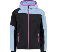 CMP Jacke für Mädchen aus Stretch-Fleece, Performance, mit fester Kapuze, Uni - Kinder und Jugendliche