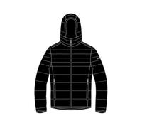 CMP, JACKET FIX HOOD, 34K2807, Basic Black, 56, Man