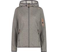 CMP Jacket Fix Hood Damen Kapuzensweater, braun 44