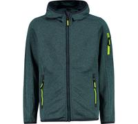 CMP Jacket Fix Hood Jungen Kapuzensweater, grün 116