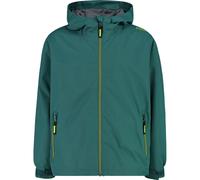 CMP Kinder Boys Rain Hoodie Jacke (Größe 164, gruen)