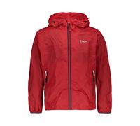 CMP Jacket Rain Fix Hood Jungen Regenmantel, rot 116