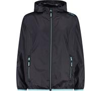 CMP Jacket Rain Fix Hood Mädchen Regenjacke, grau 116