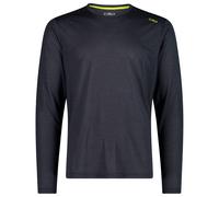 CMP - Jacquard L/S T-Shirt - Funktionsshirt, Gr. L 50, blau (Antracite)