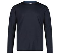 CMP - Jacquard L/S T-Shirt - Funktionsshirt, Gr. M 48, blau (BlackBlue)