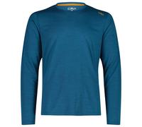 CMP - Jacquard L/S T-Shirt - Funktionsshirt, Gr. XL 52, blau (Petroleum)