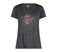 CMP - Jersey-T-Shirt Melange für Damen, Anthrazit Mel., 40, Anthrazit Mel., 34