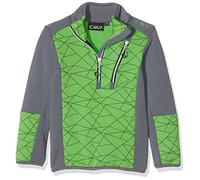 CMP Jungen Fleece Rolli Funktionsshirt, Menta-Graffite, 110, 3E10064