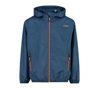 CMP Jungen Regenjacke Kid Jacket Fix Hood 32X5804-M951 104 BLUESTEEL