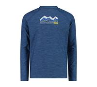 CMP - Kid's Jersey T-Shirt L/S - Longsleeve, Gr. 104, blau (BluestoneMelange)