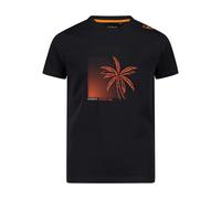 CMP Jungen T-Shirt KID T-SHIRT 30T9364-93UR 98 Antracite-Flame