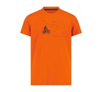 CMP - Boy's T-Shirt Piquet - Funktionsshirt, Gr. 176, orange (Carrot)