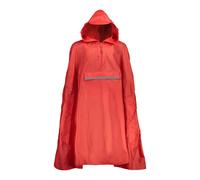 CMP Junior Cape Rain Fix Hood Jungen Regenjacke, rot 140
