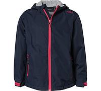 CMP - Kid G-Jacke mit fester Kapuze, Schwarz Blau, 110